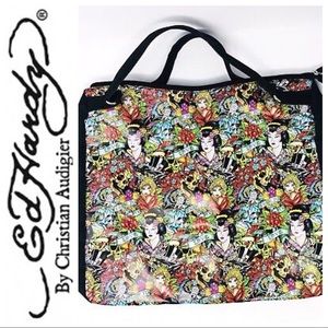 Ed Hardy Christian Audigier XL Tote